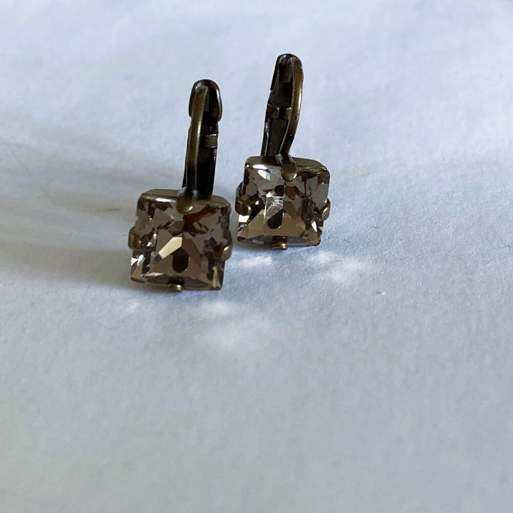 Sabika Maxi Square Drop Earrings